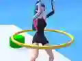 لعبة Hula Hoop Race على الانترنت