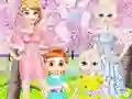 لعبة Frozen Family Flower Picnic على الانترنت
