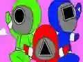 لعبة Coloring Book Squid game على الانترنت