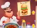 لعبة Hamburger Cooking Mania على الانترنت