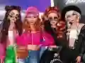 لعبة Fashion Wars Monochrome Vs Rainbow على الانترنت