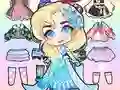 لعبة Hair Doll Dress Up على الانترنت