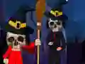 لعبة Halloween Friends Party-03 على الانترنت