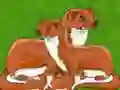 لعبة Cute Weasel Family Escape على الانترنت