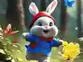 لعبة Jigsaw Puzzle: Running Rabbit على الانترنت