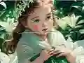 لعبة Jigsaw Puzzle: Forest Baby Fairy على الانترنت
