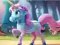 لعبة Jigsaw Puzzle: Magic Forest Unicorn على الانترنت