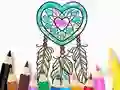 لعبة Coloring Book: Heart Dreamcatcher على الانترنت