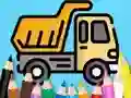 لعبة Coloring Book: Dump-Truck على الانترنت