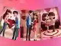 لعبة Valentine Couple Jigsaw Puzzle على الانترنت