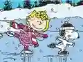 لعبة Jigsaw Puzzle: Snoopy Skating على الانترنت