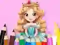 لعبة Coloring Book: Flower Princess على الانترنت