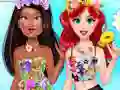 لعبة Princess Flower Fashion Look على الانترنت