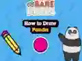 لعبة We Bare Bears How to Draw Panda على الانترنت