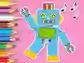 لعبة Coloring Book: Robot Dancing على الانترنت