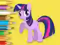 لعبة Coloring Book: Little Pony على الانترنت