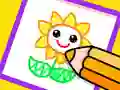 لعبة Toddler Drawing: Beautiful Flower على الانترنت