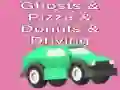 لعبة Ghosts & Pizza & Donuts & Driving على الانترنت