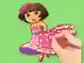 لعبة Coloring Book: Dora Prepare Party على الانترنت