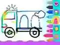 لعبة Toddler Drawing: Ambulance على الانترنت