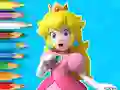لعبة Coloring Book: Young Princess Peach على الانترنت
