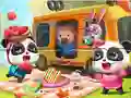 لعبة Jigsaw Puzzle: Little Panda Picnic على الانترنت