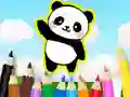 لعبة Coloring Book: Cute Panda على الانترنت