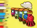 لعبة Coloring Book: Running Train على الانترنت