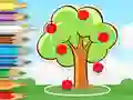 لعبة Coloring Book: Apple Tree على الانترنت