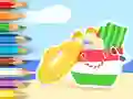 لعبة Coloring Book: Summer Beach Gear على الانترنت