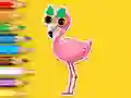 لعبة Coloring Book: Flamingo على الانترنت