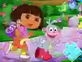 لعبة Jigsaw Puzzle: Dora The Explorer على الانترنت