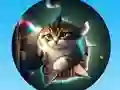 لعبة Round Jigsaw Puzzle Collect Pictures with Cute Kittens على الانترنت