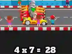لعبة Math Race Four Arithmetic على الانترنت