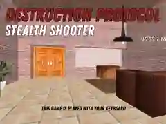 لعبة Destruction Protocol Stealth Shooter على الانترنت