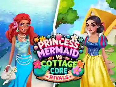 لعبة Princess Cottage Core vs Mermaid Core Rivals على الانترنت