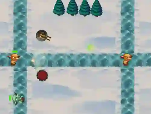 لعبة Christmas Defense على الانترنت