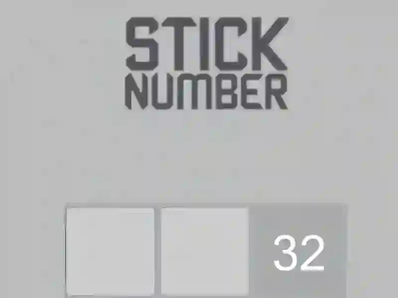 لعبة Stick Number على الانترنت