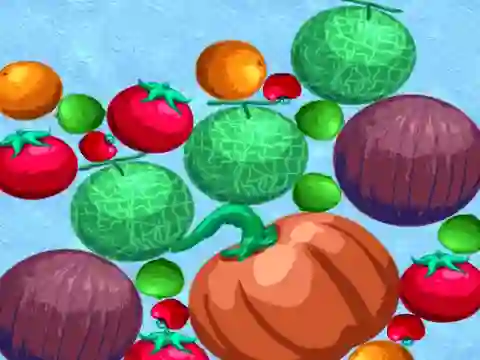 لعبة Harvest Fruit Merge على الانترنت