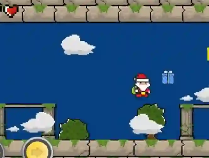 لعبة Retro Santa على الانترنت
