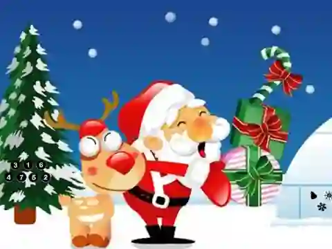 لعبة Save the Santa Friends على الانترنت
