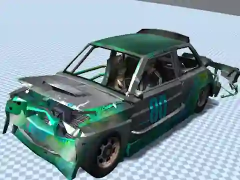 لعبة RealDerby - Crash Day على الانترنت