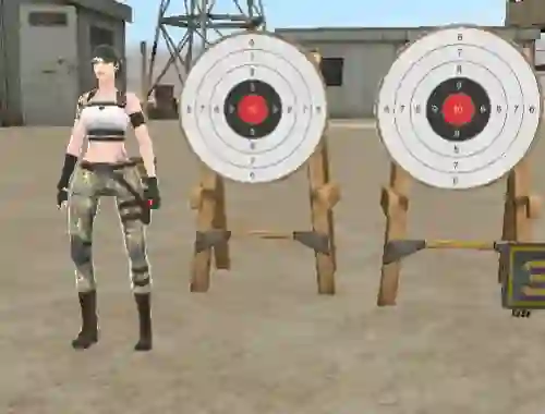 لعبة Target Gun Game على الانترنت