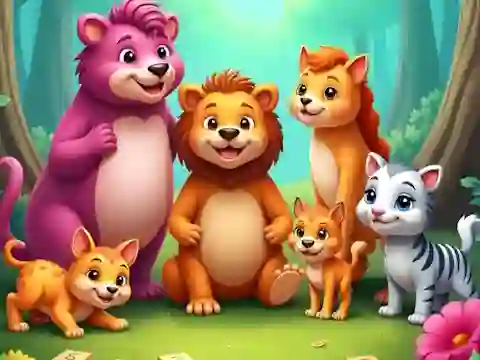 لعبة Animal Name Puzzle على الانترنت