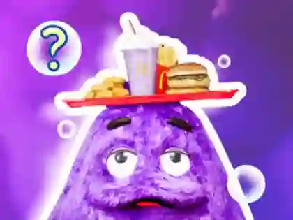 لعبة Kids Quiz: Grimace Shake Trivia على الانترنت