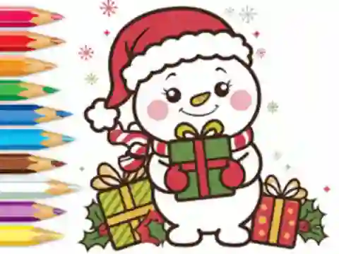 لعبة Coloring Book: Christmas Surprise Delivery على الانترنت