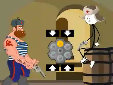 لعبة Stickman Soviet Prison على الانترنت