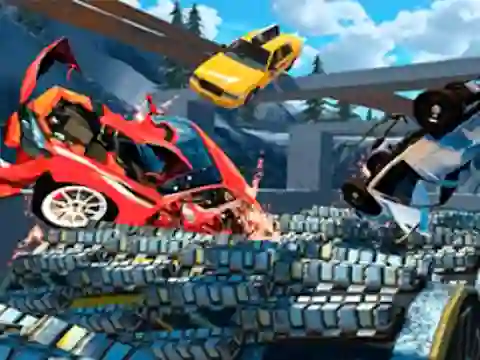 لعبة Beam Drive: Pit Car Crash على الانترنت