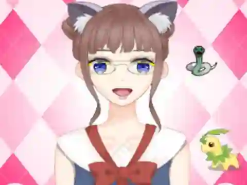 لعبة Cute Anime Girl Dress Up على الانترنت