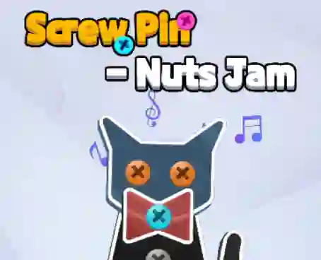 لعبة Screw Pin - Nuts Jam على الانترنت